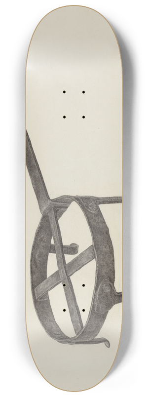 Salvatore Borrazzo - Trivet 8.25 inch art skate deck
