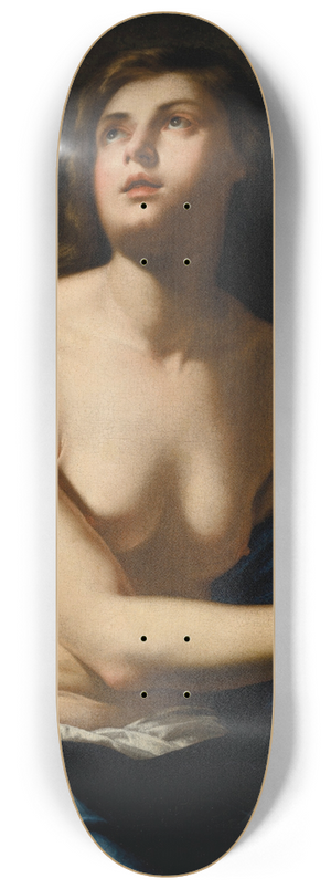 Artemisia Gentileschi - The Penitent Magdalene 8.25 inch art skate deck