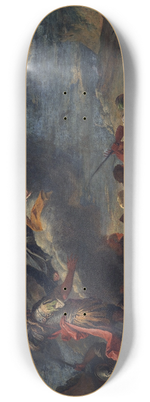 Salvator Rosa - The Founding of Thebes 8.25 inch art skate deck Salvator Rosa - The Founding of Thebes 8.25 inch art skate deck