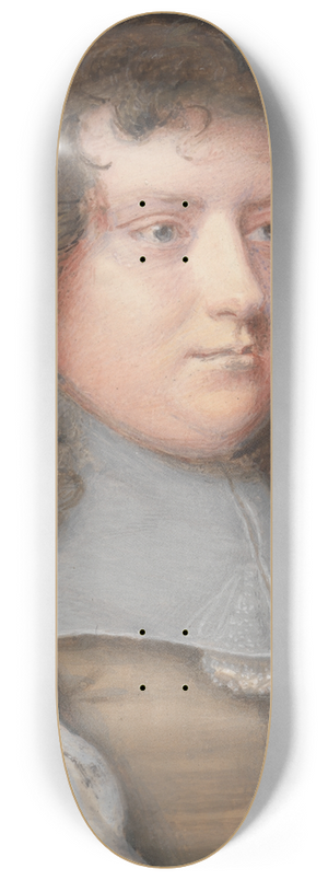 Samuel Cooper - Portrait of a Gentleman 8.25 inch art skate deck