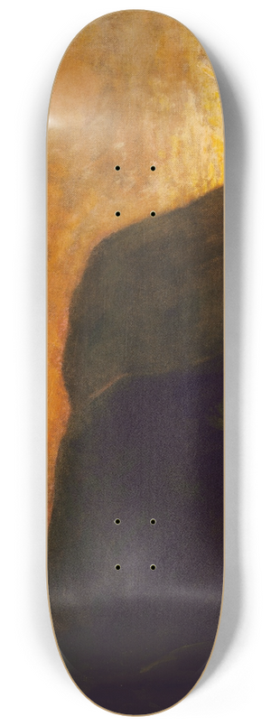 Arthur Bowen Davies - A Greater Morning 8.25 inch art skate deck