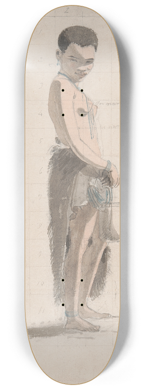 Samuel Daniell - Korah Girl with a Jar 8.25 inch art skate deck