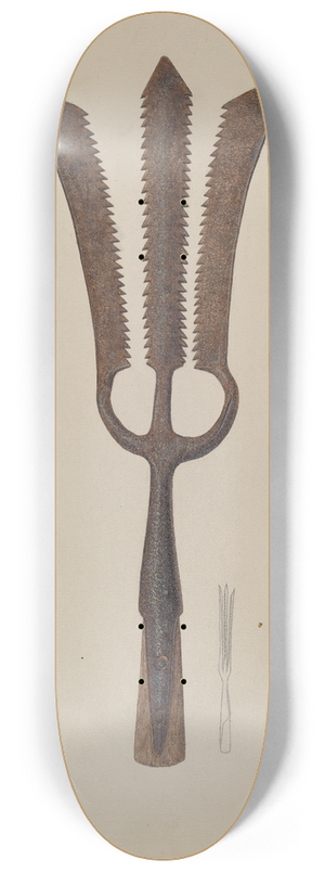 Samuel Faigin - Sturgeon Spear 8.25 inch art skate deck