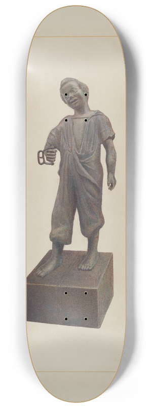 Samuel Fineman - Iron Hitching Post 8.25 inch art skate deck