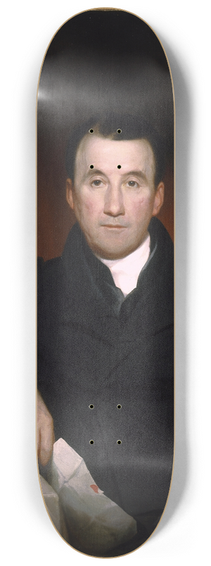 Samuel Finley Breese Morse - Jonas Platt 8.25 inch art skate deck