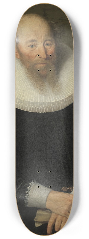 Samuel Hoffmann - Portrait of an Old Man 8.25 inch art skate deck