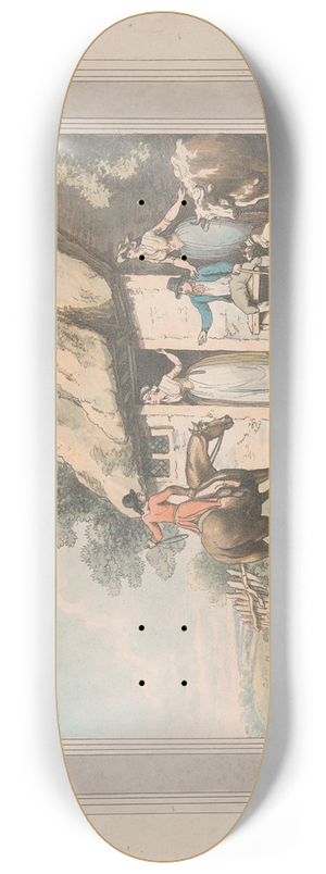 Samuel Howitt - Going Home 8.25 inch art skate deck