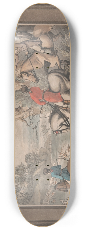 Samuel Howitt - Into the perilous flood 8.25 inch art skate deck