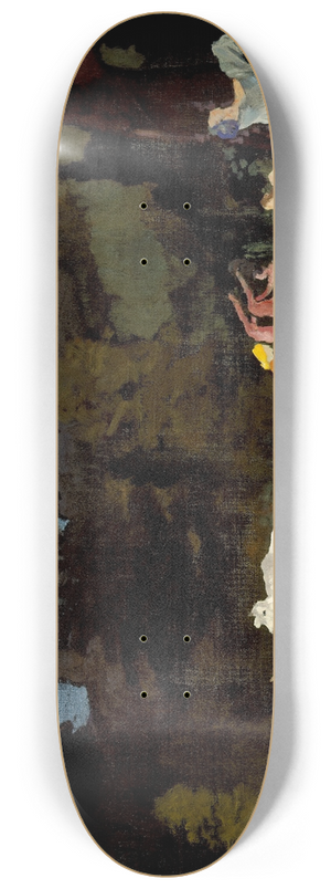 Arthur Bowen Davies - Pastoral Dells and Peaks 8.25 inch art skate deck