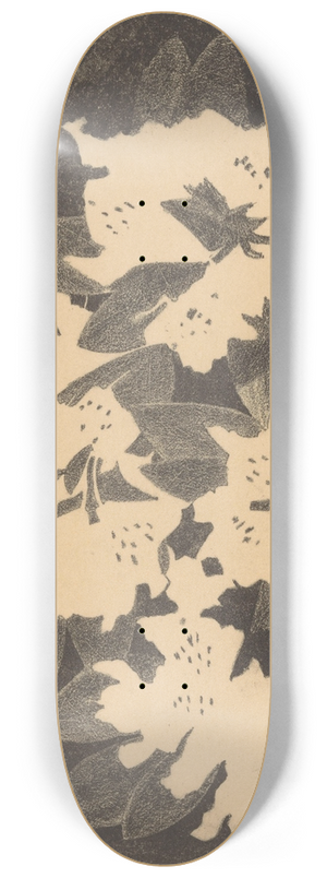 Samuel Jessurun de Mesquita - Rhododendron 8.25 inch art skate deck