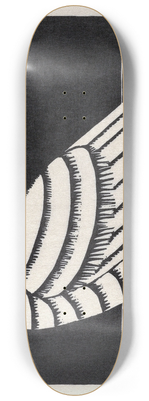 Samuel Jessurun de Mesquita - Sneeuwuil 8.25 inch art skate deck