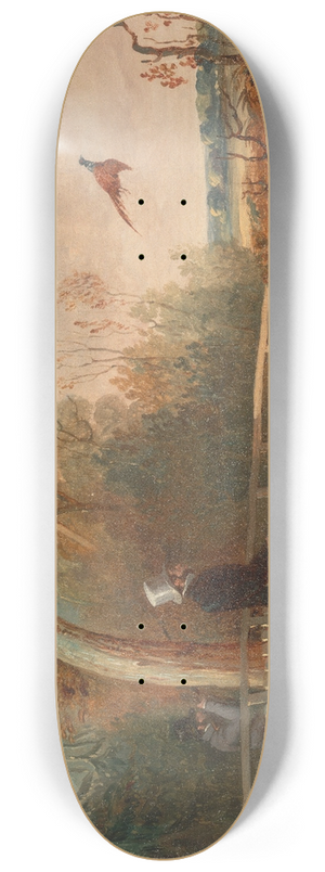 Samuel John Egbert Jones - Pheasant Shooting 8.25 inch art skate deck