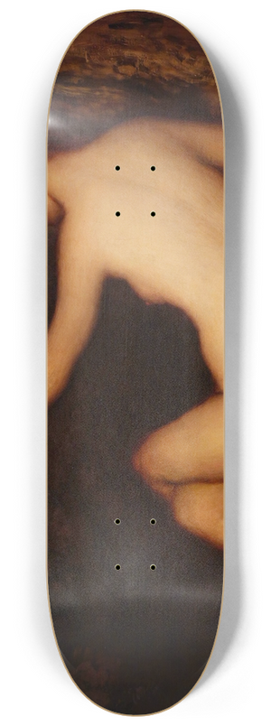 Arthur Bowen Davies - The butterfly 8.25 inch art skate deck