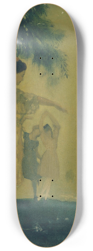 Arthur Bowen Davies - The Dancers 8.25 inch art skate deck