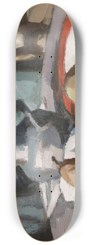 Samuel John Peploe - Pewter Jug and Pears 8.25 inch art skate deck