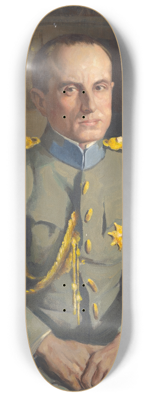 Samuel Johnson Woolf - Prince Paul of Yugoslavia 8.25 inch art skate deck
