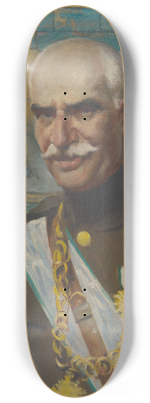 Samuel Johnson Woolf - Reza Shah Pahlavi 8.25 inch art skate deck