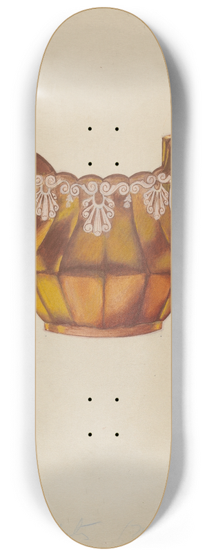 Samuel O. Klein - Pitcher 8.25 inch art skate deck