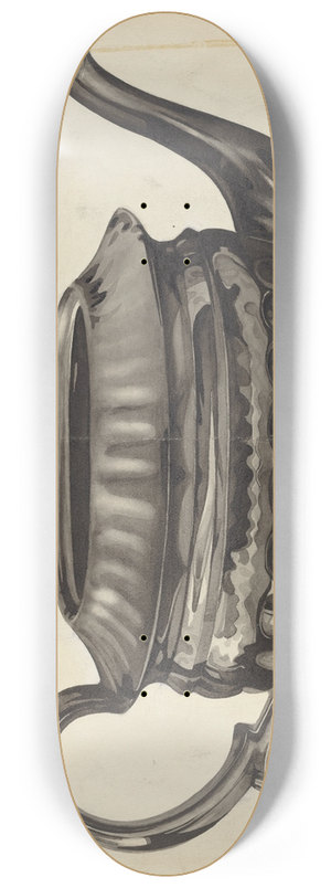 Samuel O. Klein - Teapot 8.25 inch art skate deck