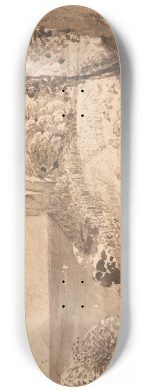 Samuel Palmer - A Pastoral Scene 8.25 inch art skate deck