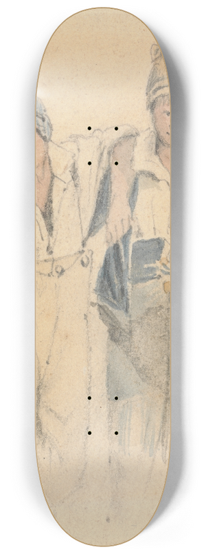 Samuel Prout - Two Boys 8.25 inch art skate deck
