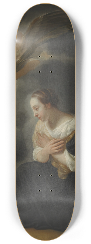 Samuel van Hoogstraten - The Annunciation of the Death of the Virgin 8.25 inch art skate deck