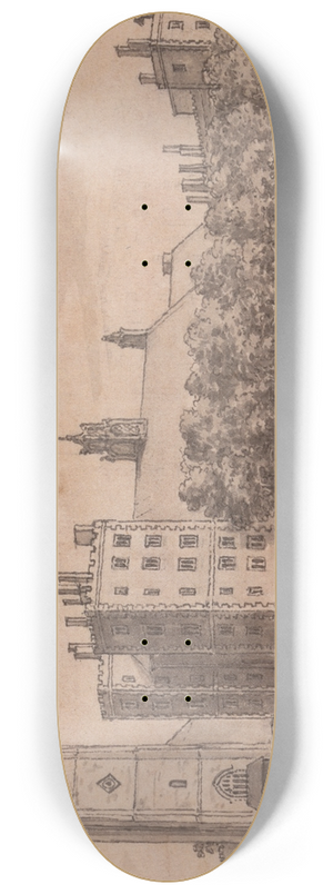 Samuel Wale - Lambeth Palace 8.25 inch art skate deck Samuel Wale - Lambeth Palace 8.25 inch art skate deck