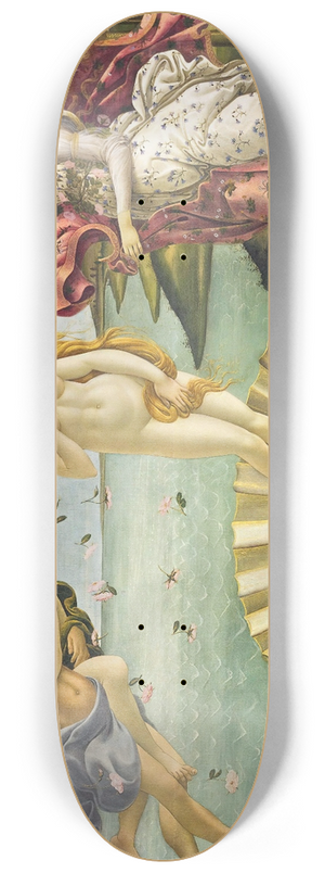 Sandro Botticelli - Birth Of Venus 8.25 inch art skate deck