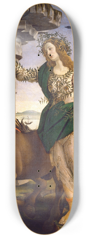 Sandro Botticelli - Pallas And The Centaur 8.25 inch art skate deck