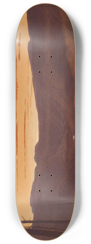 Sanford Robinson Gifford - Twilight in theCatskills 8.25 inch art skate deck