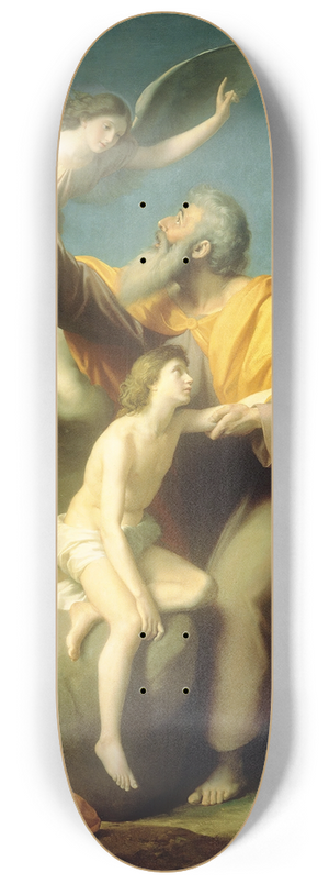 Santiago Rebull - The Sacrifice Of Isaac 8.25 inch art skate deck