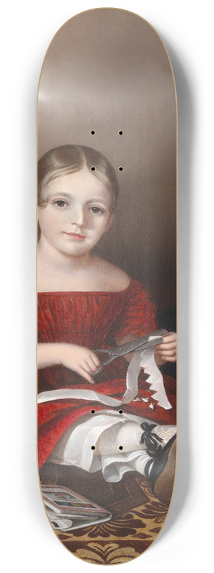 Sarah Miriam Peale - Mary Leypold Griffith (1838 1841) 8.25 inch art skate deck Sarah Miriam Peale - Mary Leypold Griffith (1838 1841) 8.25 inch art skate deck