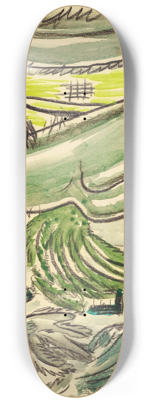 Arthur Dove - Study for Dancing Tree 8.25 inch art skate deck