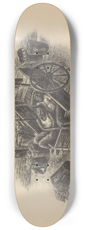 Saul Kovner - Ragpickers 8.25 inch art skate deck