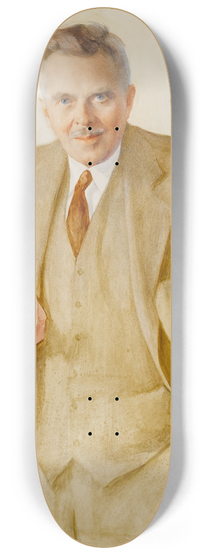 Saveli Abramovich Sorin - Portrait of a gentleman 8.25 inch art skate deck