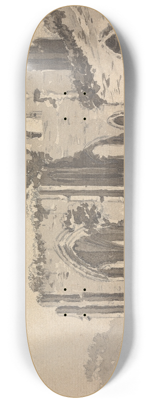 Sawrey Gilpin - Abbey Ruin 8.25 inch art skate deck