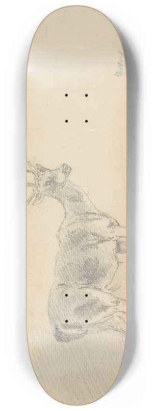 Sawrey Gilpin - Buck and Doe 8.25 inch art skate deck