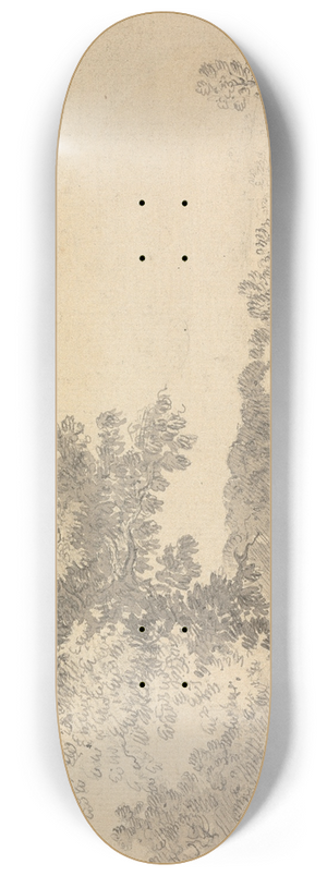 Sawrey Gilpin - Landscape with Deer 8.25 inch art skate deck