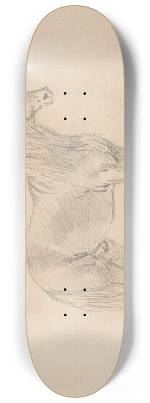 Sawrey Gilpin - Male Horse 8.25 inch art skate deck