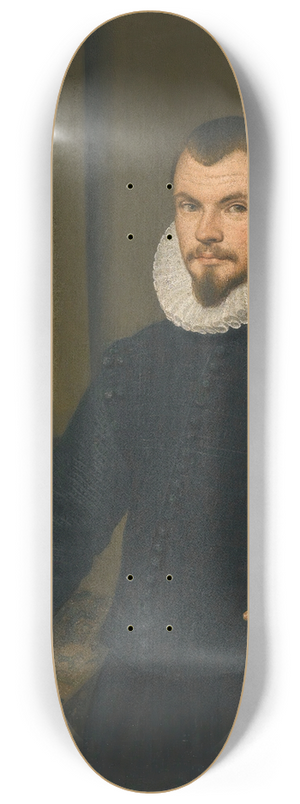 School of the Veneto - Portrait Of A Gentleman 8.25 inch art skate deck