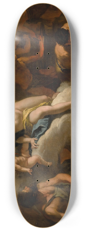 Sebastiano Ricci - Venus In The Forge Of Vulcan 8.25 inch art skate deck