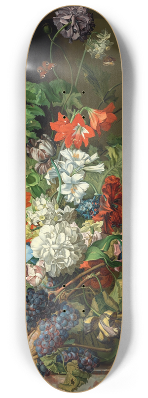 Sebastian Wegmayr - Blumenstillleben 8.25 inch art skate deck