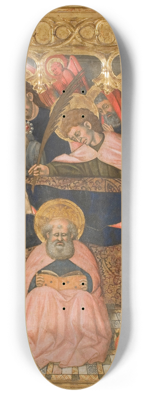 Second Master of Estopin - Dormition of the Virgin 8.25 inch art skate deck