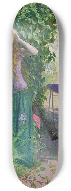 Arthur Hughes - Fair Rosamund 8.25 inch art skate deck