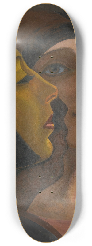 Sergey Yurievich Sudeikin - A Portrait Of Two Ladies 8.25 inch art skate deck