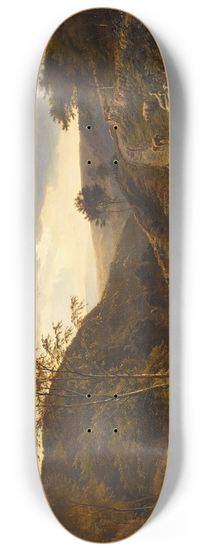 Sidney Richard Percy - The Shepherdess Rest 8.25 inch art skate deck