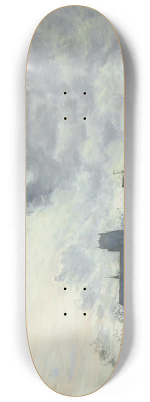 Siebe Johannes Ten Cate - Vue du Port de Dordrecht 8.25 inch art skate deck