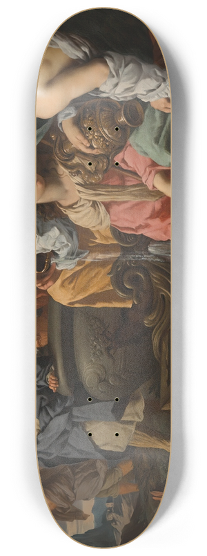 Sigismondo Coccapani - Moses And The Daughters Of Jethro 8.25 inch art skate deck
