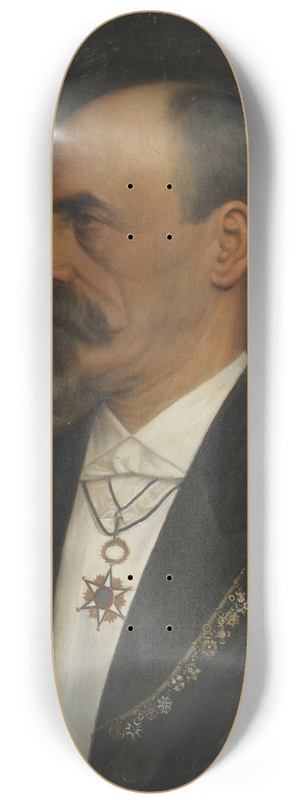 Sigmund Dux - Professor Hermann 8.25 inch art skate deck