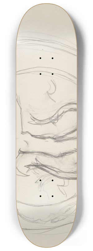 Signe Scheel - Havfrue 8.25 inch art skate deck Signe Scheel - Havfrue 8.25 inch art skate deck